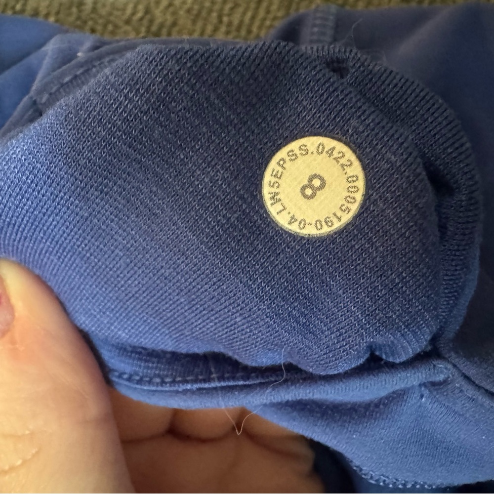 LULULEMON “Wunder Train High-Rise Tights with pockets 25” blue leggings - Picture 10 of 10